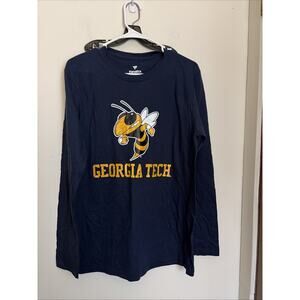 Fanatics Georgia Tech Long Sleeved T-shirt With Graphic Design